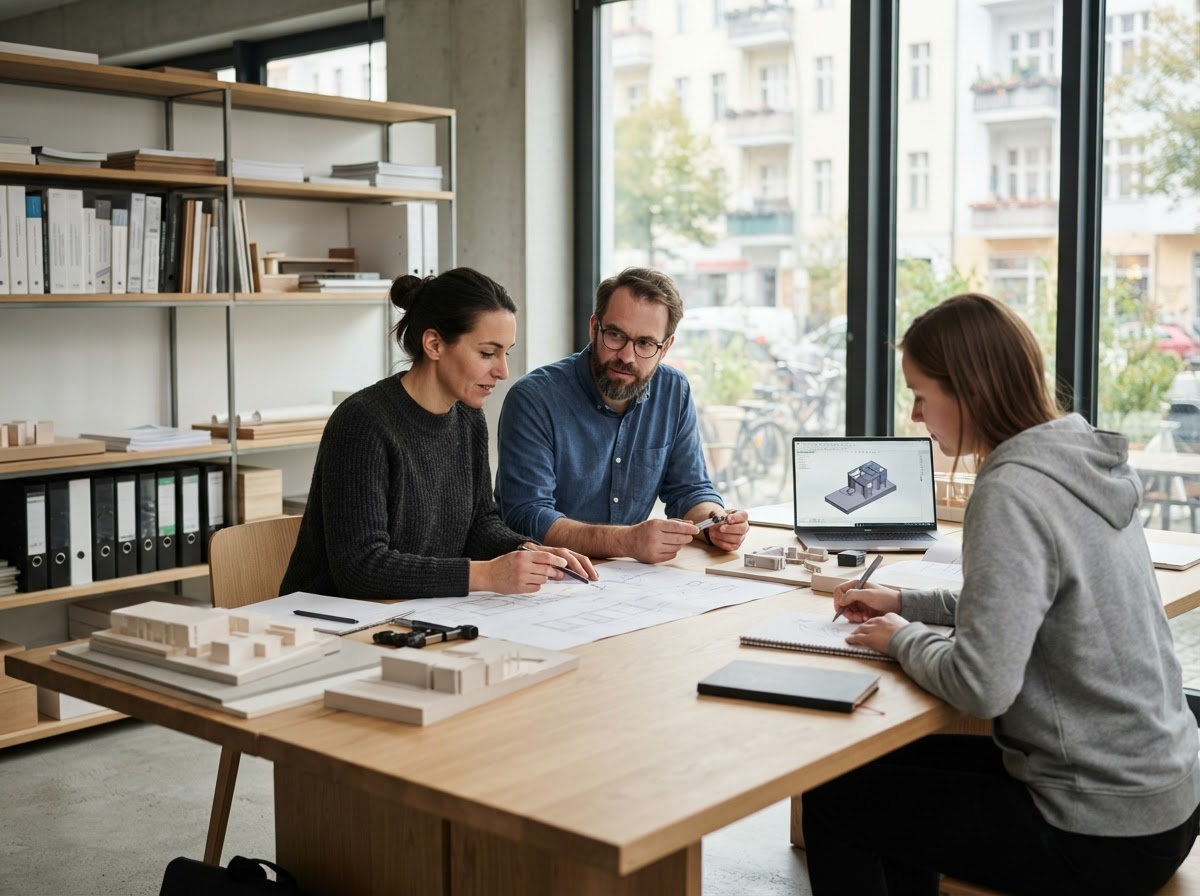 Zevuna Liro – kontrastreiche architektonische Fassadendetails als Symbol für Präzision und Struktur