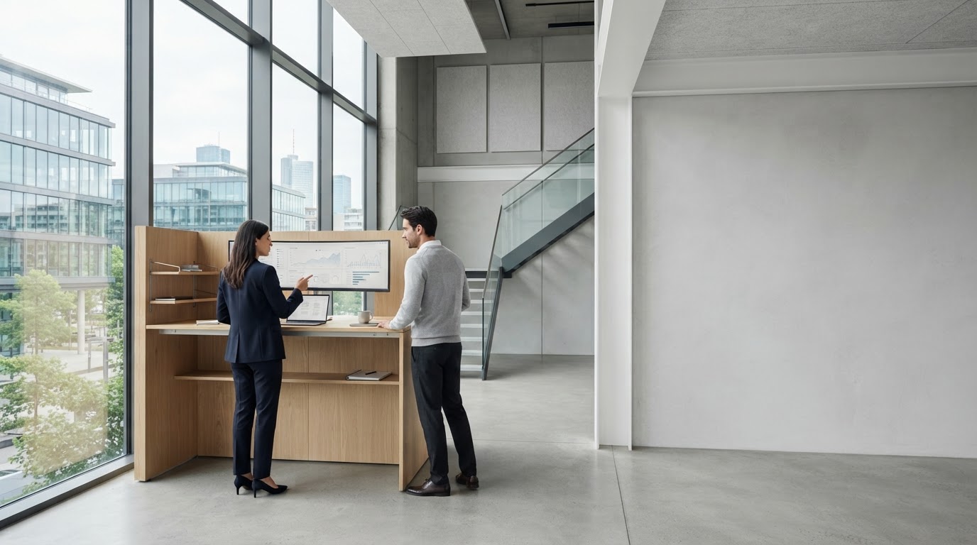 Zevuna Liro – minimalistische architektonische Komposition als Sinnbild für strukturierte Datenanalyse